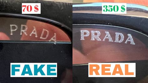 fake vs real prada glasses|knock off black prada sunglasses.